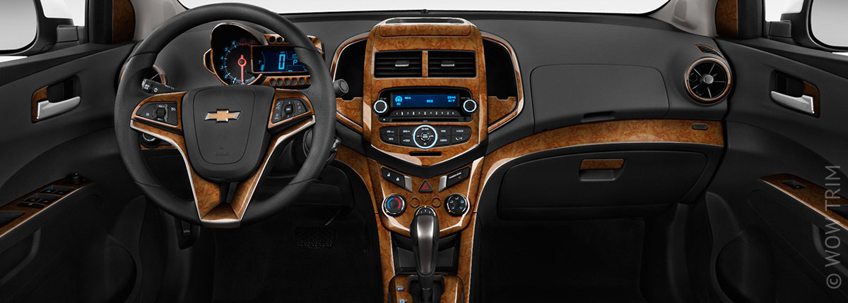 Dash Kits for Chevrolet Silverado - wood grain, camo, carbon fiber