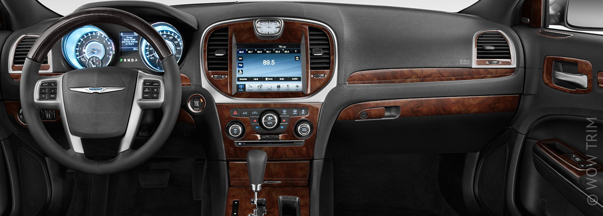 Dash Kits For Chrysler 300 Wood Grain Camo Carbon Fiber