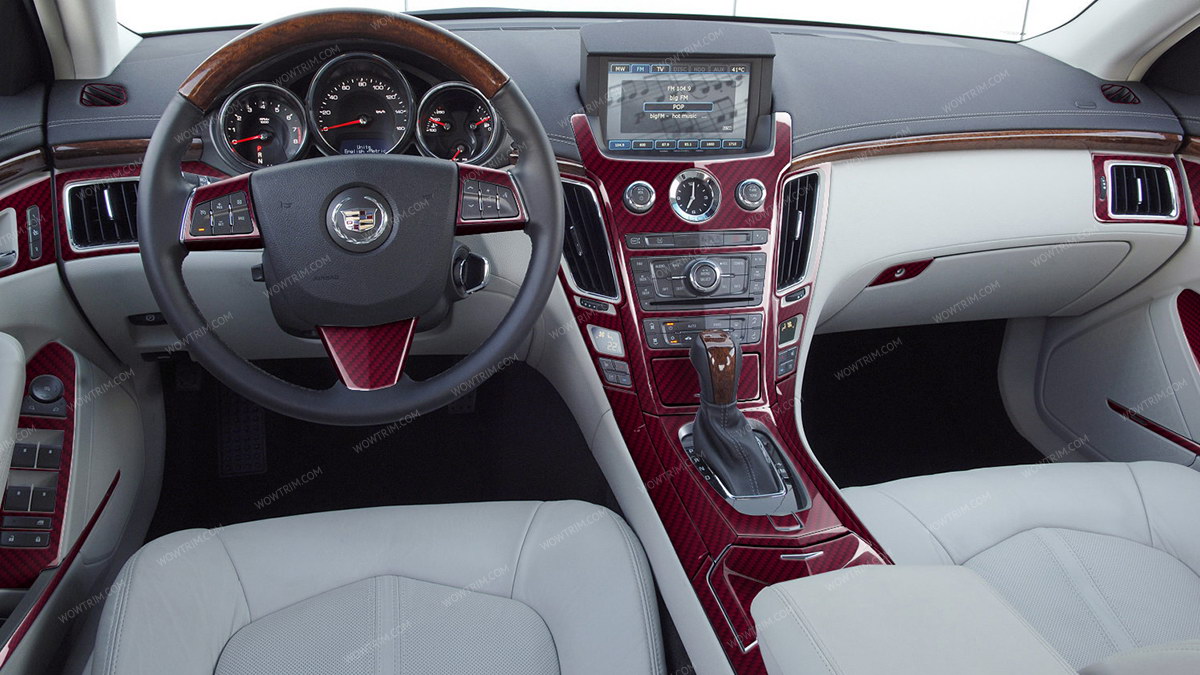 RRCF - Real Red Carbon Fiber