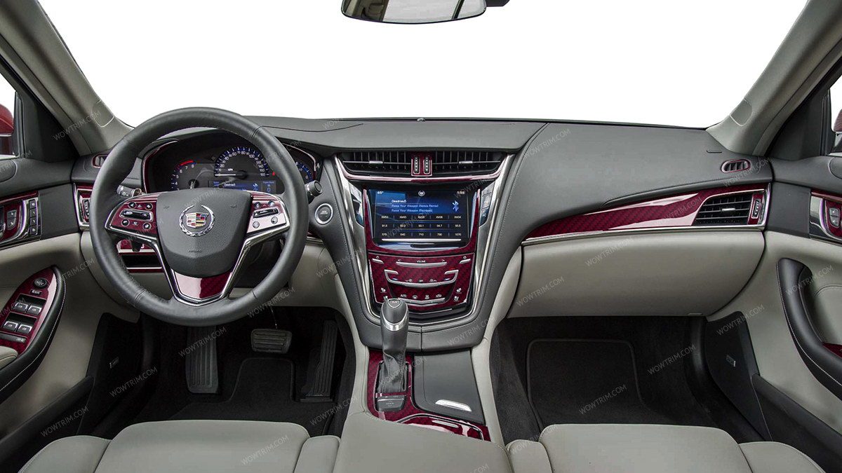 RRCF - Real Red Carbon Fiber