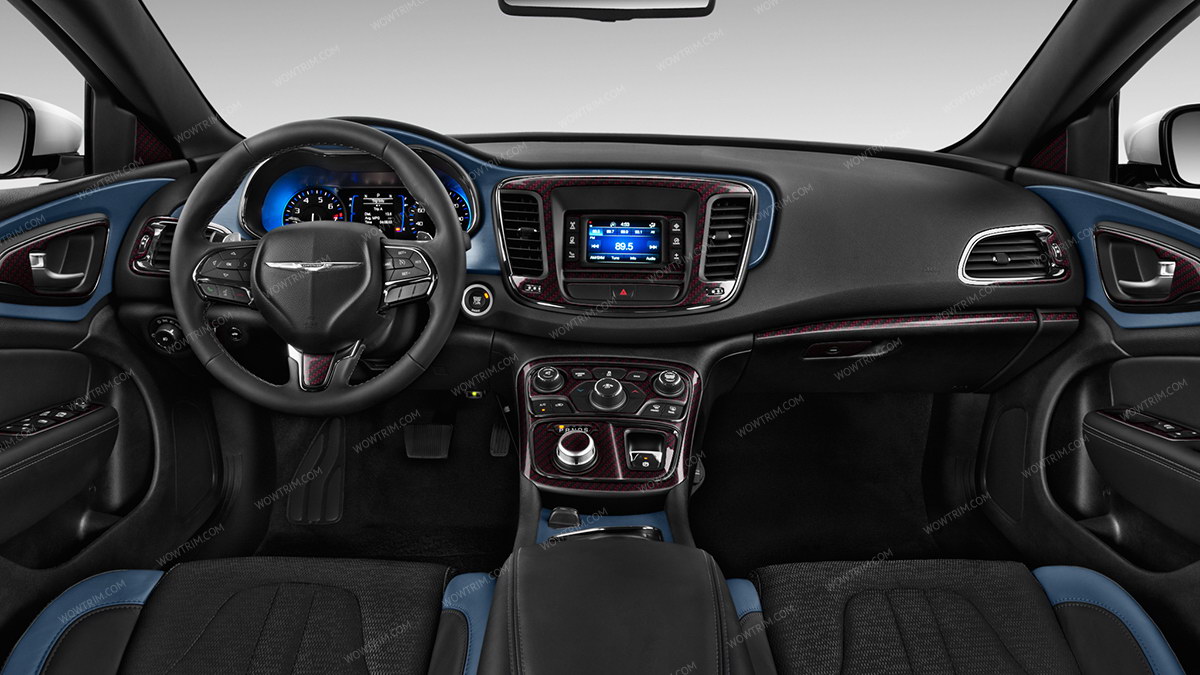 RRBCF - Real Red & Black Carbon Fiber