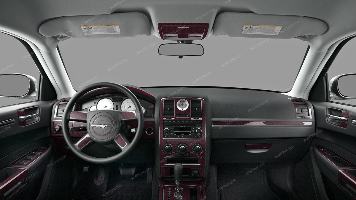 RRBCF - Real Red & Black Carbon Fiber