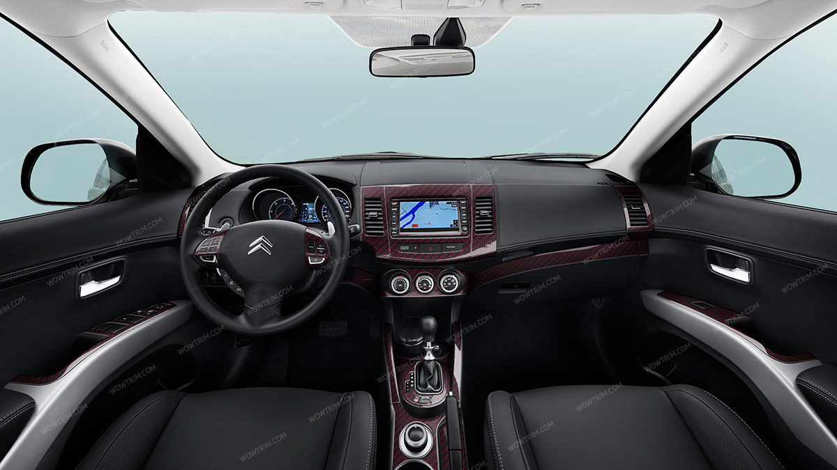 RRBCF - Real Red & Black Carbon Fiber