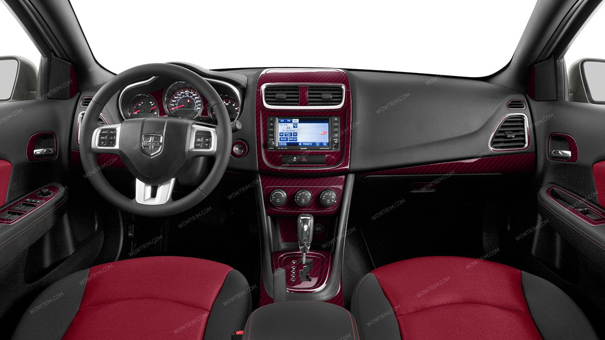 RRCF - Real Red Carbon Fiber