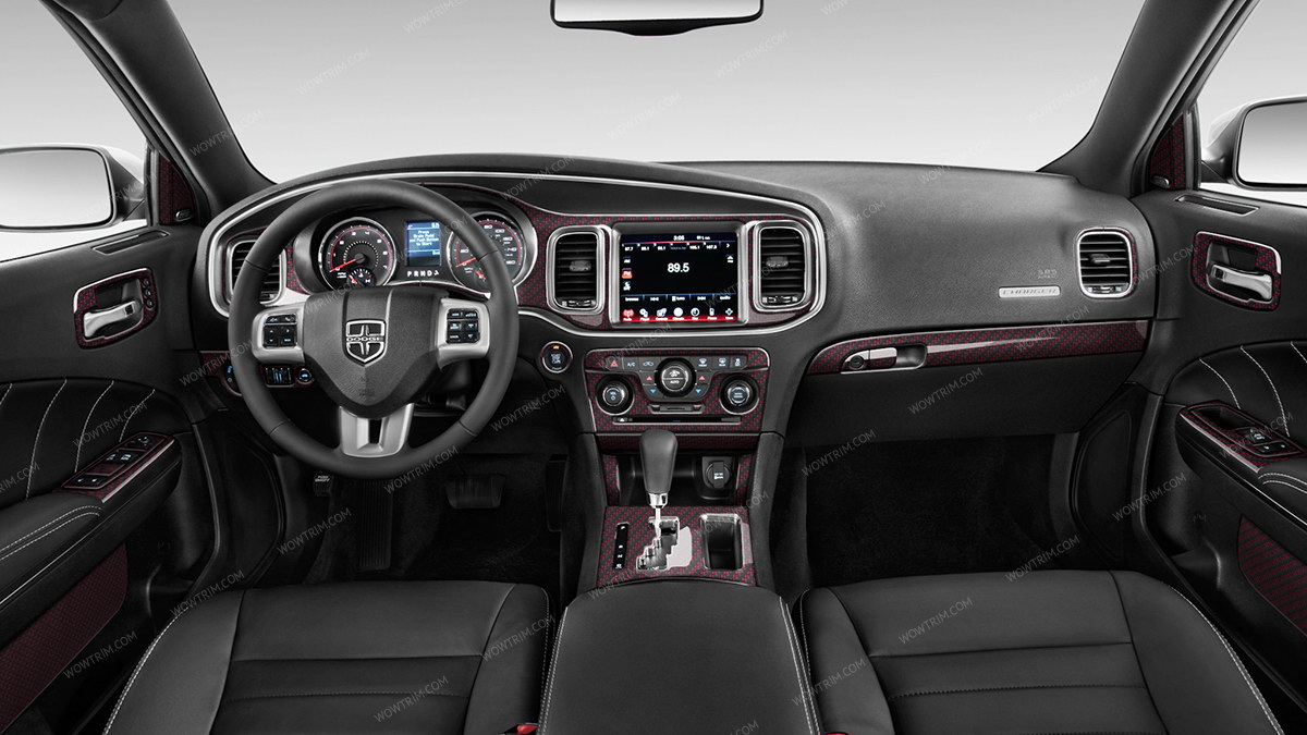 RRBCF - Real Red & Black Carbon Fiber