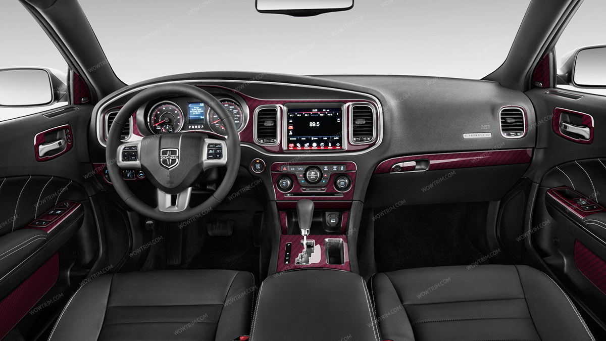 RRCF - Real Red Carbon Fiber