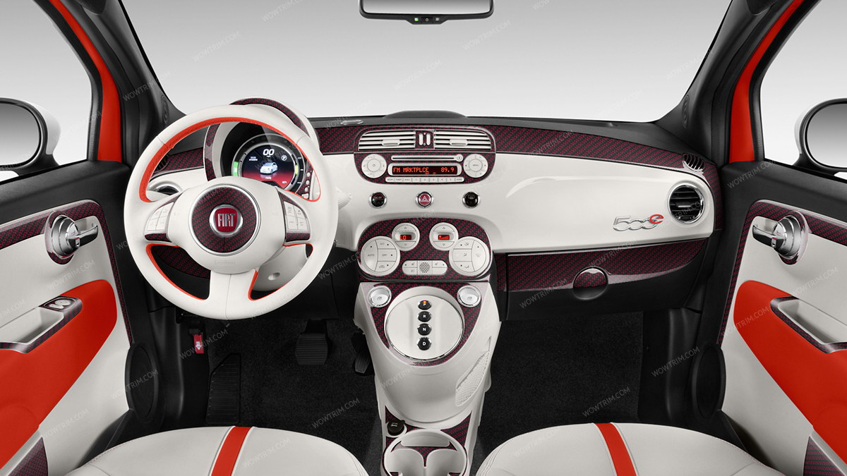 RRBCF - Real Red & Black Carbon Fiber