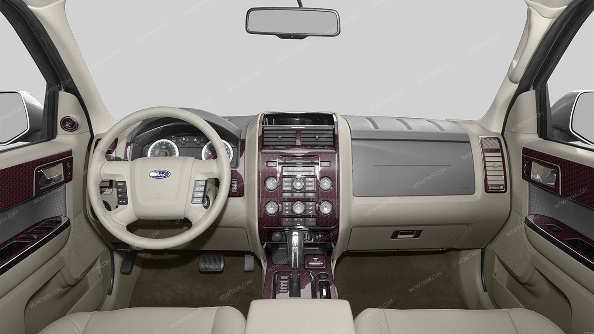 RRBCF - Real Red & Black Carbon Fiber