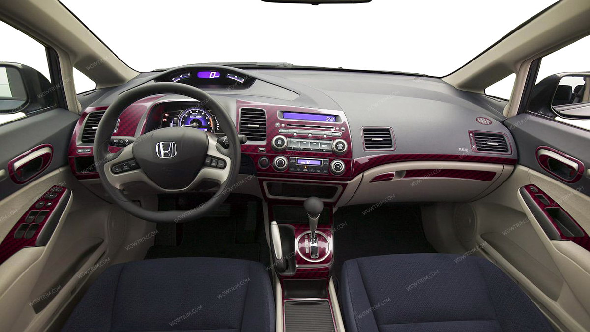 RRCF - Real Red Carbon Fiber