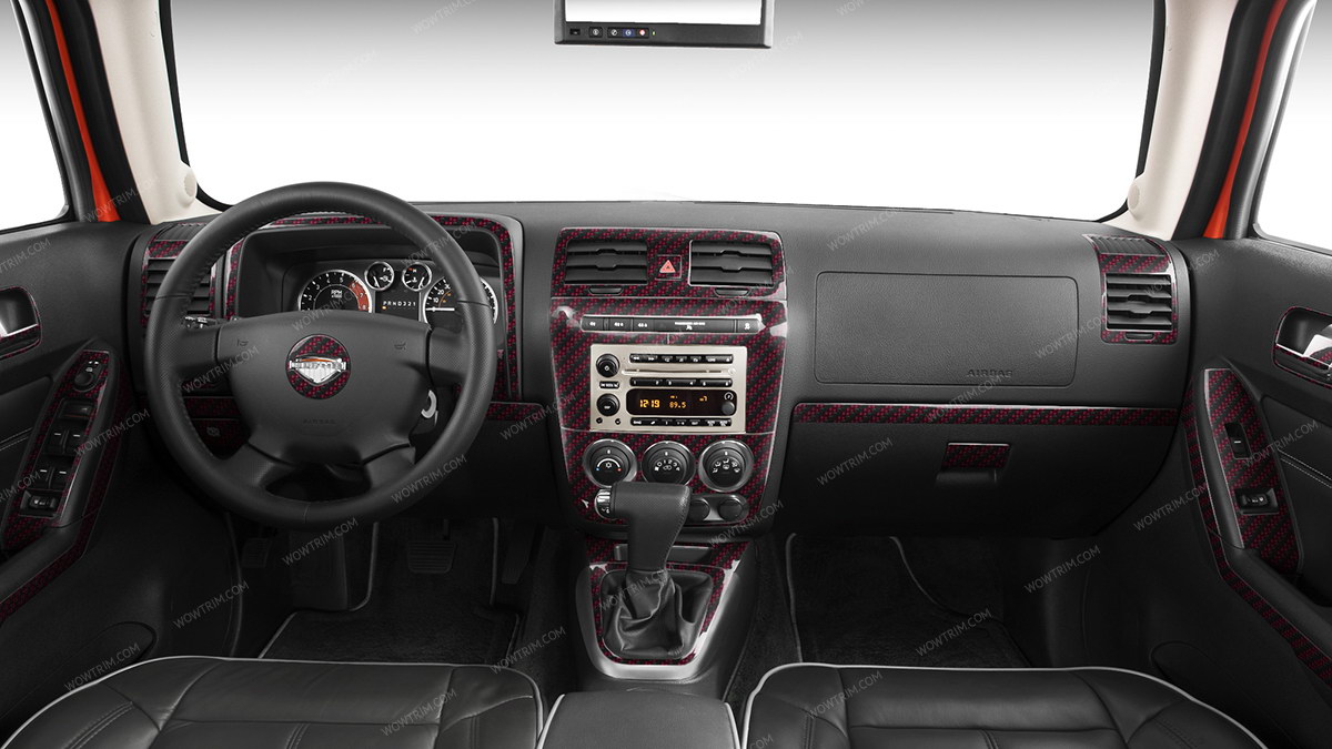 RRBCF - Real Red & Black Carbon Fiber