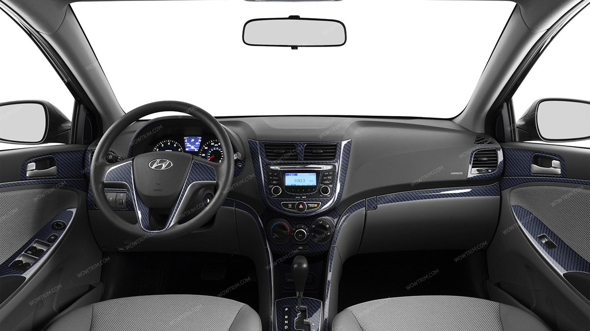 RDBCF - Real Dark Blue Carbon Fiber