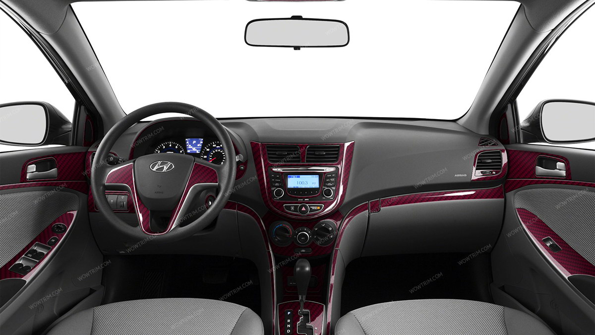 RRCF - Real Red Carbon Fiber