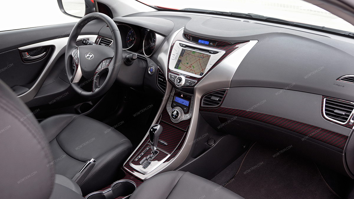 RRBCF - Real Red & Black Carbon Fiber