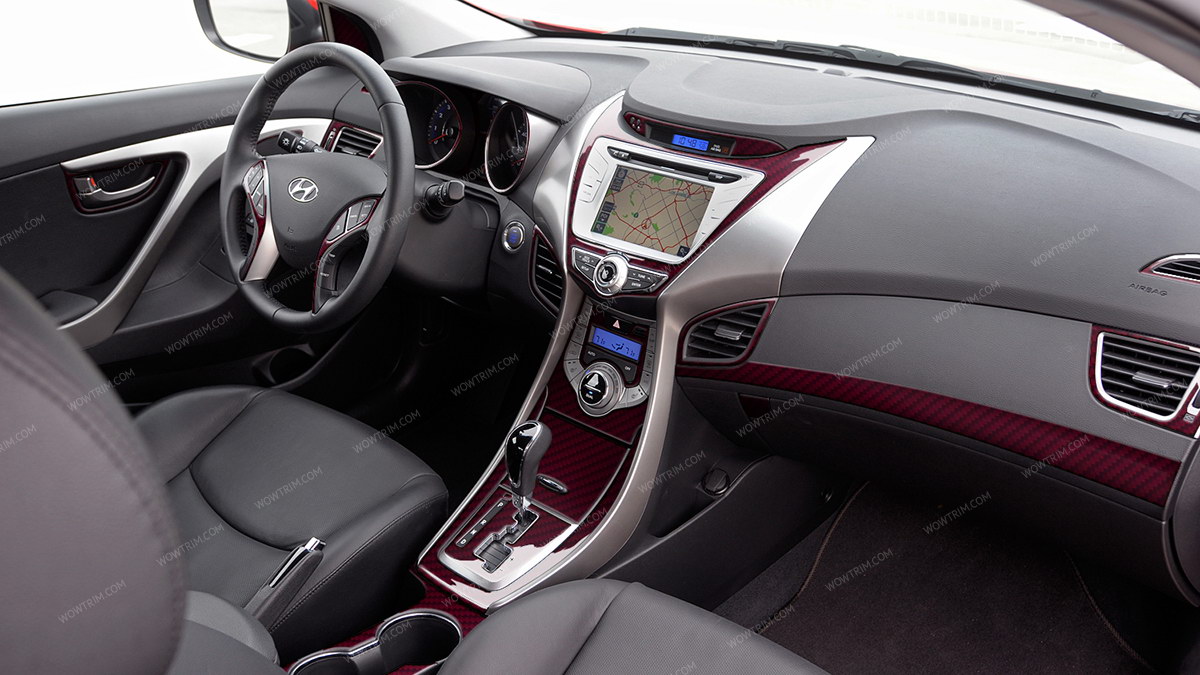 RRCF - Real Red Carbon Fiber