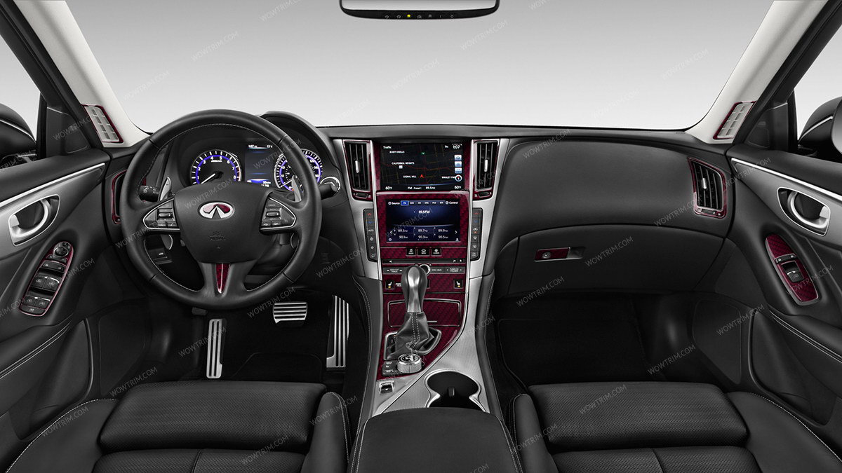 RRCF - Real Red Carbon Fiber