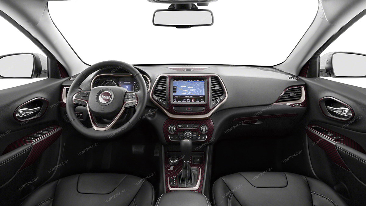 RRBCF - Real Red & Black Carbon Fiber