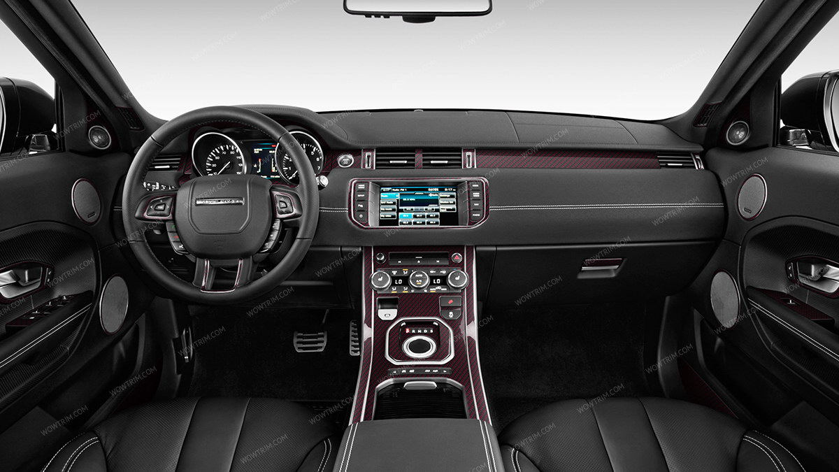 RRBCF - Real Red & Black Carbon Fiber