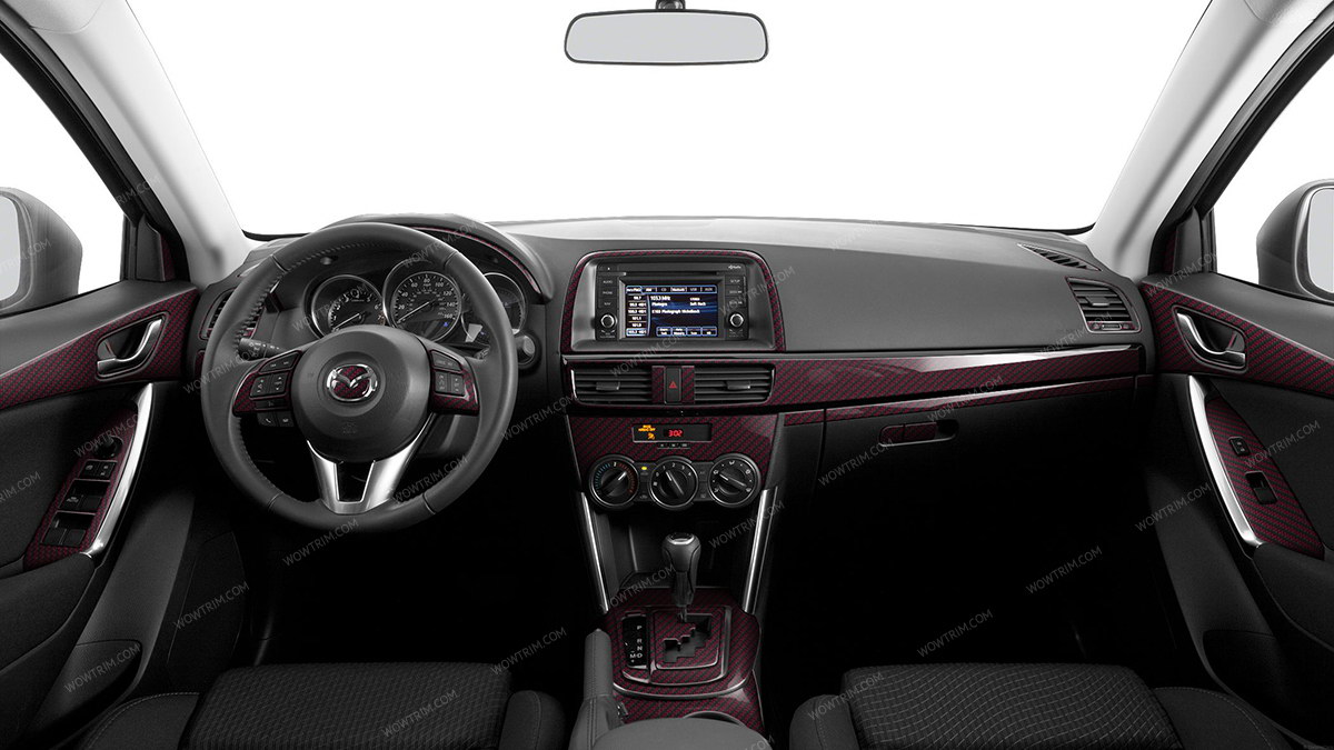 RRBCF - Real Red & Black Carbon Fiber