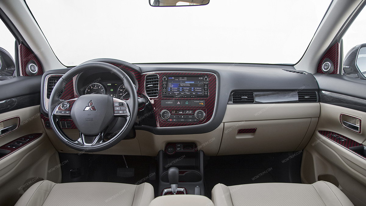 RRBCF - Real Red & Black Carbon Fiber