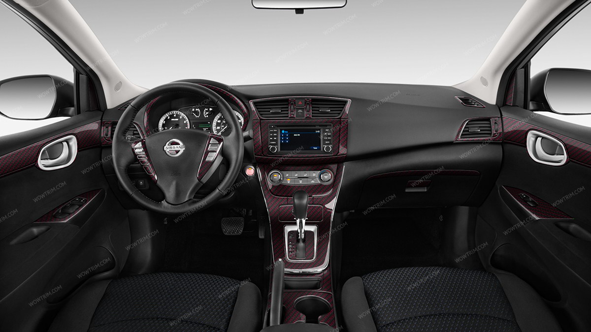 RRBCF - Real Red & Black Carbon Fiber