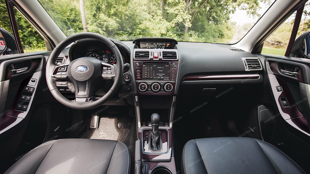 RRBCF - Real Red & Black Carbon Fiber