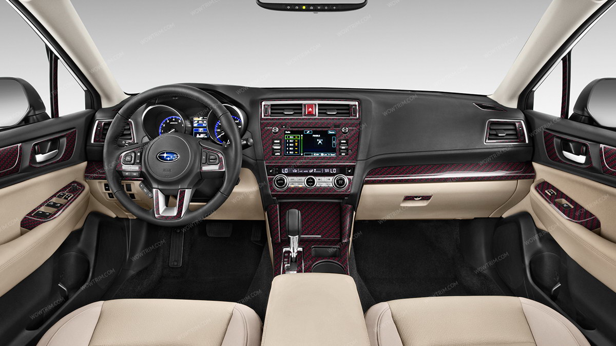 RRBCF - Real Red & Black Carbon Fiber