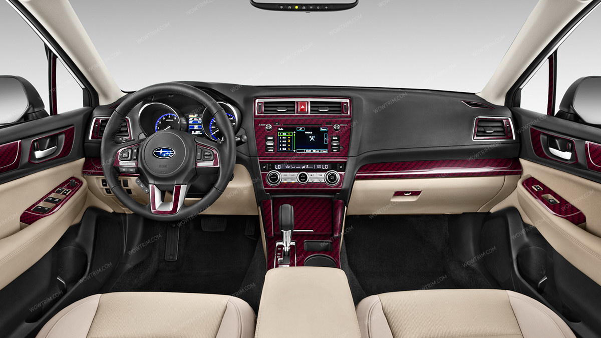 RRCF - Real Red Carbon Fiber