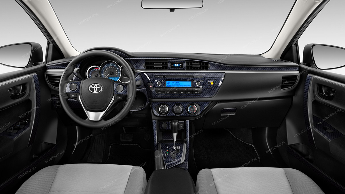 RDBCF - Real Dark Blue Carbon Fiber