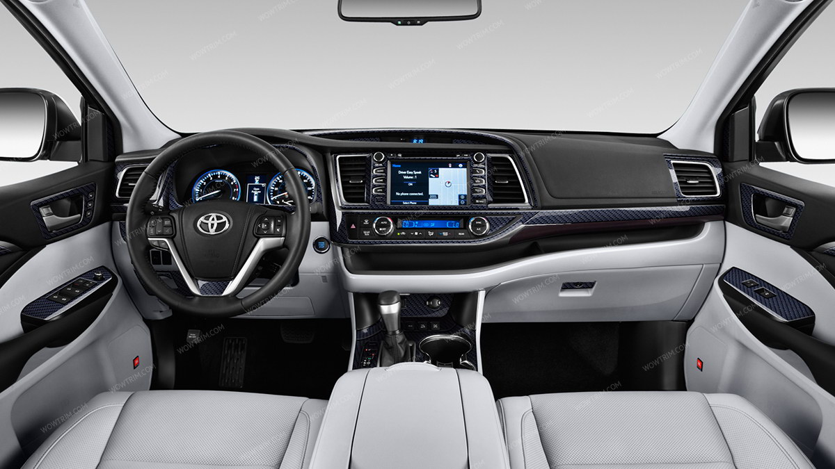 RDBCF - Real Dark Blue Carbon Fiber