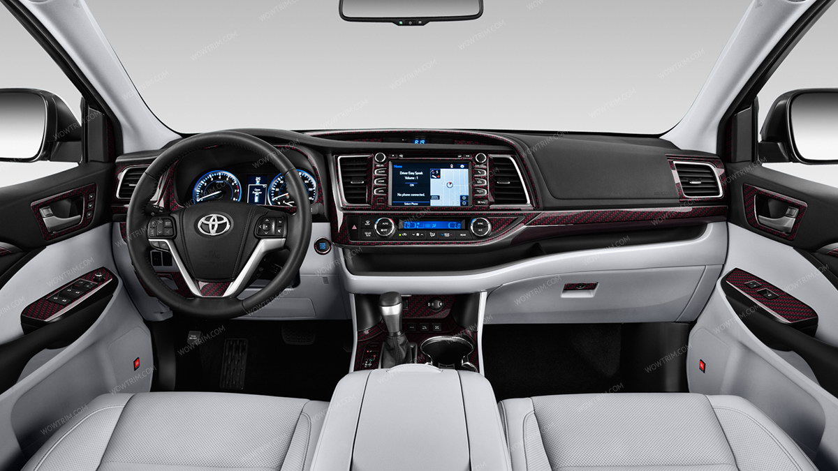 RRBCF - Real Red & Black Carbon Fiber