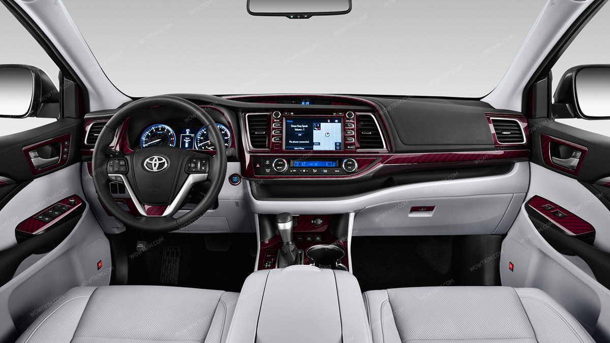 RRCF - Real Red Carbon Fiber