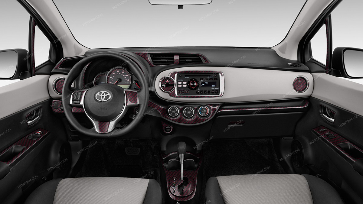 RRBCF - Real Red & Black Carbon Fiber