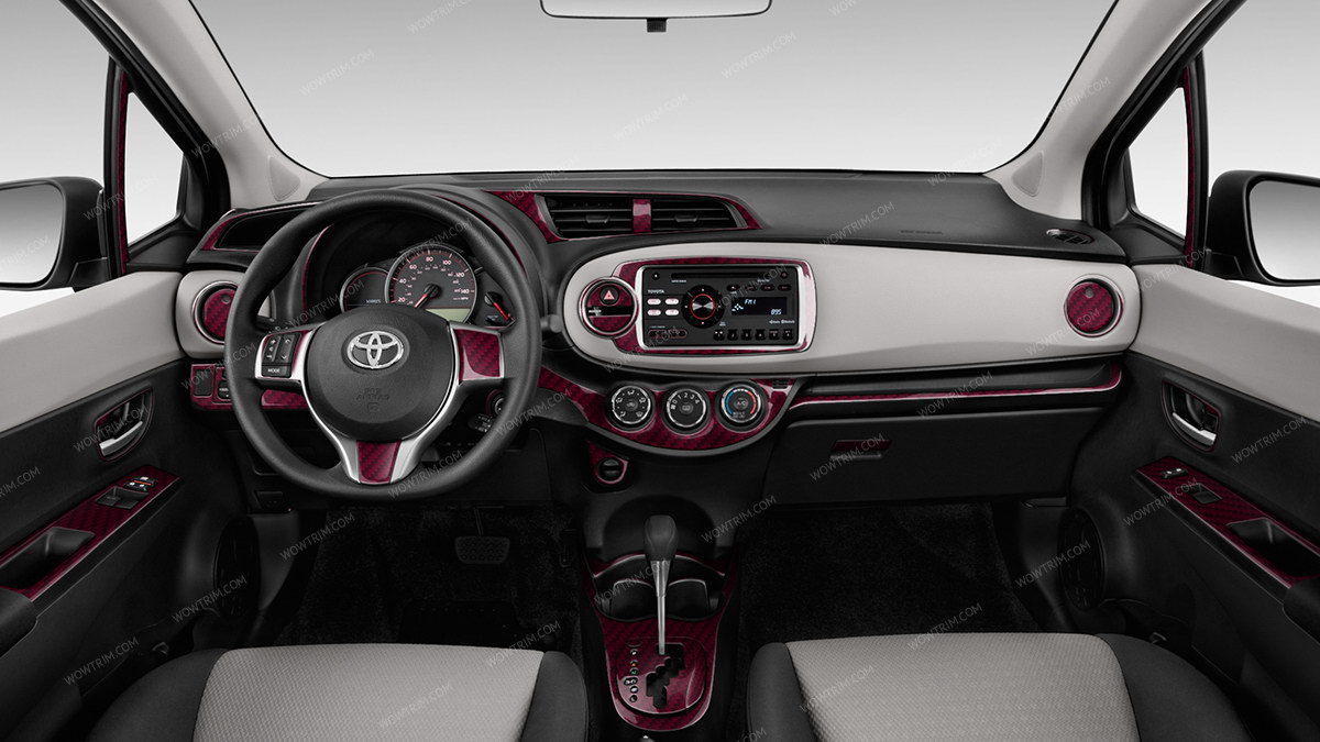 RRCF - Real Red Carbon Fiber