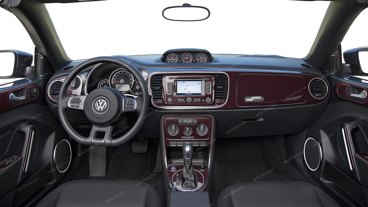 RRBCF - Real Red & Black Carbon Fiber