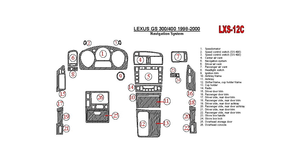 Система pcs lexus