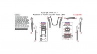Audi Q5 2009, 2010, 2011, 2012, 2013, 2014, 2015, 2016, 2017, Addition To Main Interior Kit (Over Wood OEM), 19 Pcs.