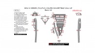 BMW 6 Series 2011, 2012, 2013, 2014, 2015, 2016, 2017, Over OEM Kit, Basic Interior Kit (Coupe/Convertible), 44 Pcs.
