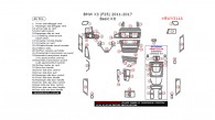 BMW X3 2011, 2012, 2013, 2014, 2015, 2016, 2017, Basic Interior Kit, 46 Pcs.