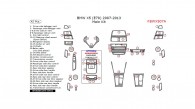 BMW X5 2007, 2008, 2009, 2010, 2011, 2012, 2013, Main Interior Kit, 42 Pcs.