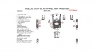 Cadillac CTS 2004-2005, Basic Interior Kit, Automatic, With Navigation System, 22 Pcs.