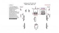 Cadillac XTS 2013, 2014, 2015, 2016, 2017, 2018, Basic Interior Kit, 29 Pcs., Match OEM