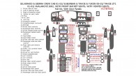 Chevrole Tahoe/Avalanche/Suburban 2000, 2001, 2002, GMC Sierra 1999-2002 / Yukon 2000-2002, With Front Bucket Seats, With Heated Seats, Full Interior Kit, With Door Panels 37 Pcs.
