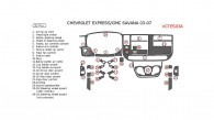 Chevrolet Express 2003, 2004, 2005, 2006, 2007, GMC Savana 2003-2007, Interior Kit, 32 Pcs.