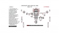 Chevrolet HHR 2008, (Non-SS) Basic Interior Kit, 46 Pcs.