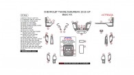 Chevrolet Suburban/Tahoe 2015, 2016, 2017, 2018, 2019, 2020 Basic Interior Kit, 37 Pcs.