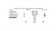 Citroen C5 2008, 2009, 2010, 2011, 2012, 2013, 2014, 2015, With Automatic Transmission, Basic Interior Kit, 10 Pcs.