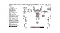 Ford Escape 2013, 2014, 2015, 2016, With Premium 9 Speaker Audio Or With Sony Radio, Basic Interior Kit, 50 Pcs.
