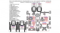 Mercury Mountaineer 2002, 2003, 2004, Addition To Molded Kit Or Match OEM Kit, W/o A/C Controls Surround, Basic Interior Kit, 24 Pcs.