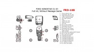 Ford Windstar 2001, 2002, 2003, Full Interior Kit, Without Message Center, 31 Pcs.