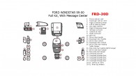 Ford Windstar 1999-2000, Full Interior Kit, With Message Center, 32 Pcs.